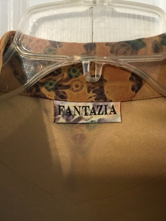 Fantazia Long Top/Jacket Featuring Horses - Picture 3 of 7